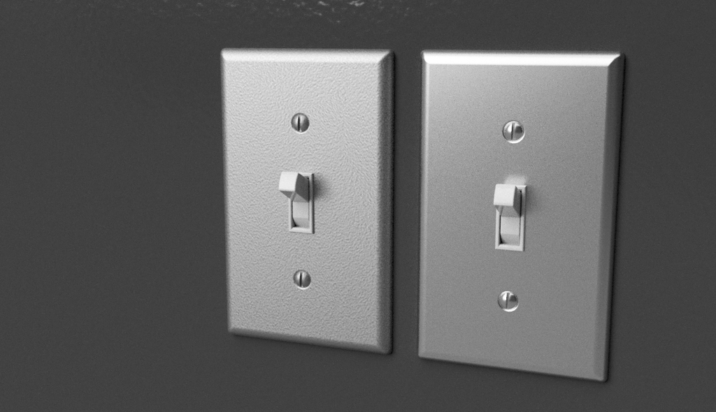Steel vs Brushed Nickel Switch Plates: A Fair Comparison