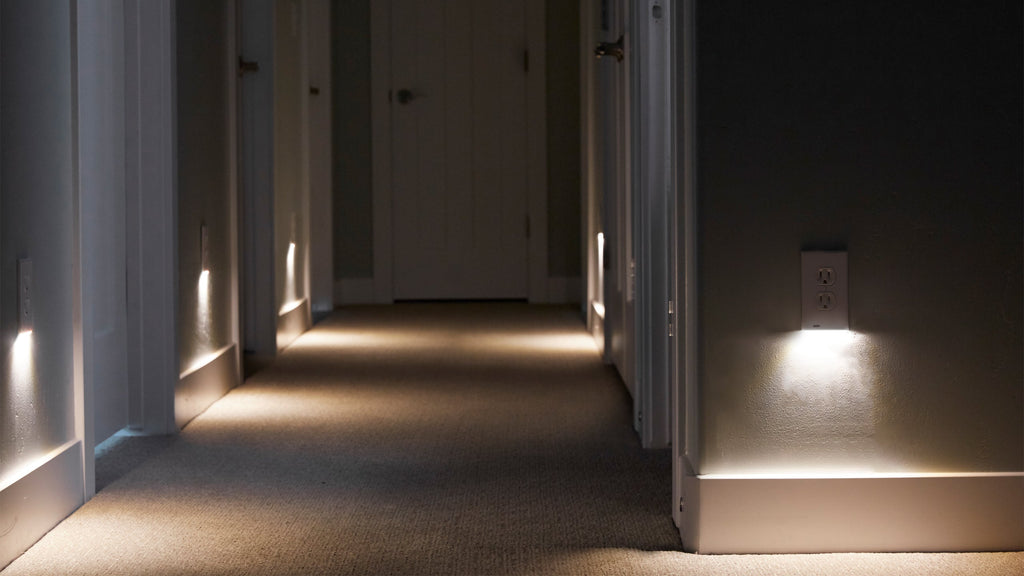 Stop searching for a wall outlet in the dark with the SnapPower GuideLight 2 PLUS wall outlet night-light