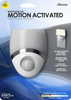 Geometric Motion Activated LED Night Light - Wallplate Warehouse 73092CC 701748714593 Night Lights