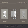 ColorCaps Gray - 2 Pack - Wallplate Warehouse CC - CDO - N 070686017593 Cable Jacks