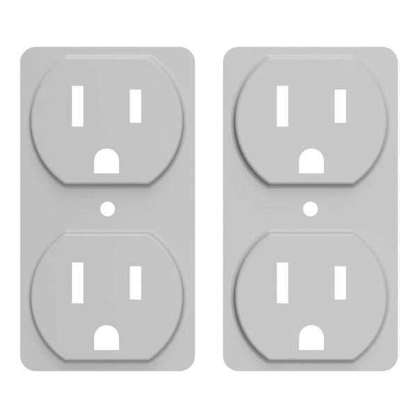ColorCaps Gray - 2 Pack - Wallplate Warehouse CC - CDO - N 070686017593 Cable Jacks