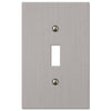 Elan Brushed Nickel Cast - 1 Toggle Wallplate - Wallplate Warehouse 55TBN 070686573600 1 Toggle
