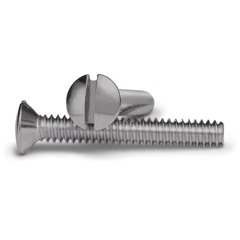 Nickel 1 Inch Wallplate Screws - 10 Pack - Wallplate Warehouse PSLN 070686582527 Screws