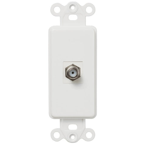 Rocker Insert White - 1 Cable Jack - Wallplate Warehouse CXW 070686581872 Cable Jacks
