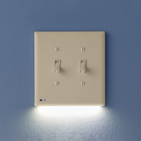 SnapPower Switchlight - 2 Toggle, Ivory - Wallplate Warehouse 01 - S2SW - TIV - SP10 - 4 851322008737 2 Toggle