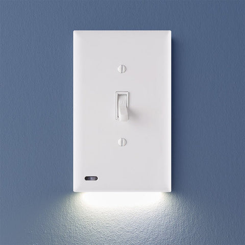 SnapPower Switchlight 3 & 4 Way - 1 Toggle, White - Wallplate Warehouse 01 - S1SW - TWH - SP20 - 4 850033353662 1 Toggle