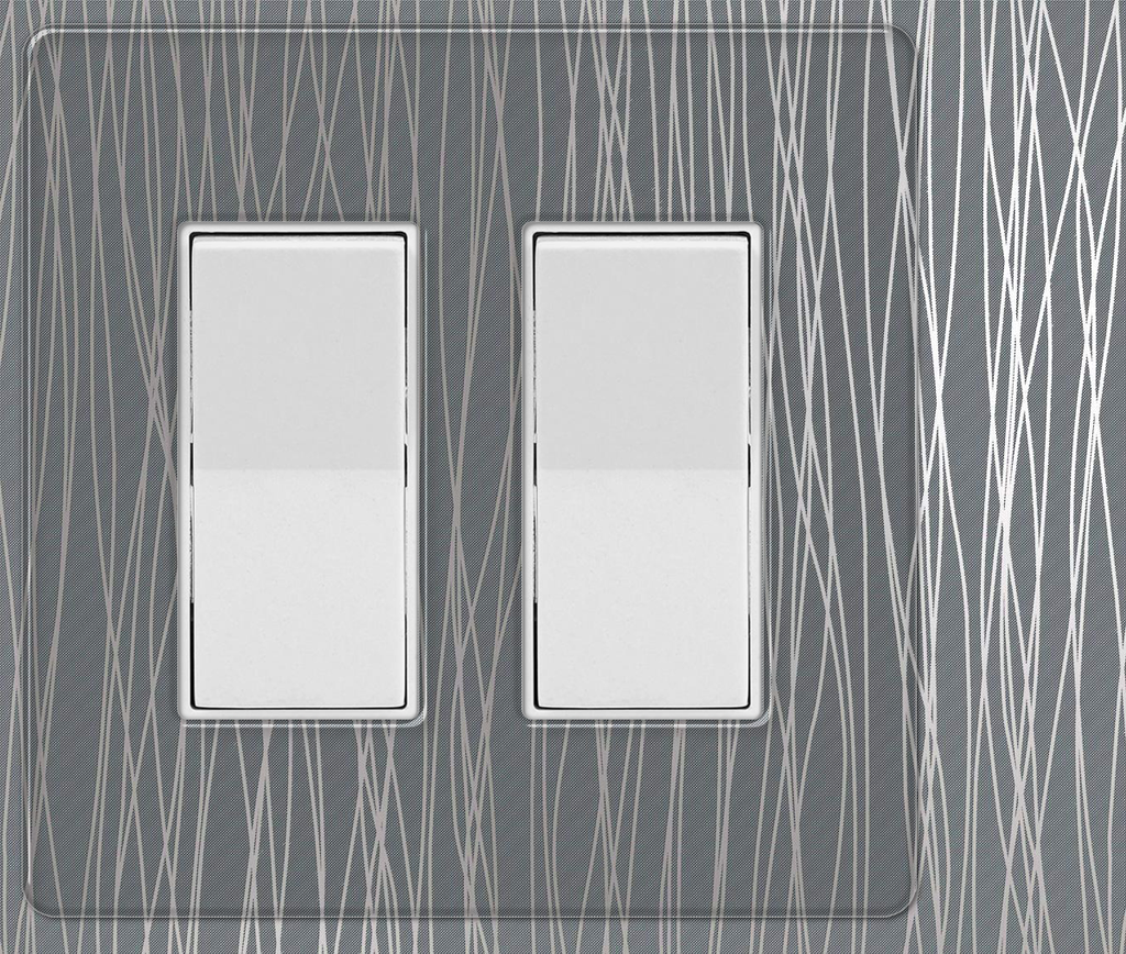 Paper-It Clear Screwless Switch Plates for Your Home
