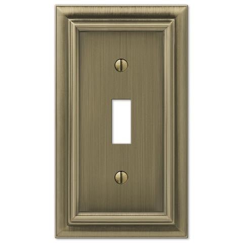 Continental Brushed Brass Cast