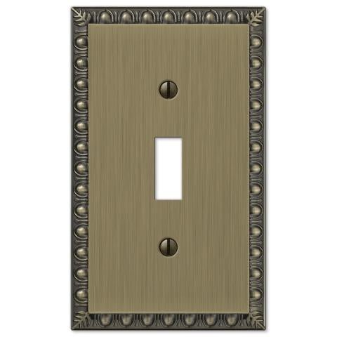 Egg & Dart Brushed Brass Cast