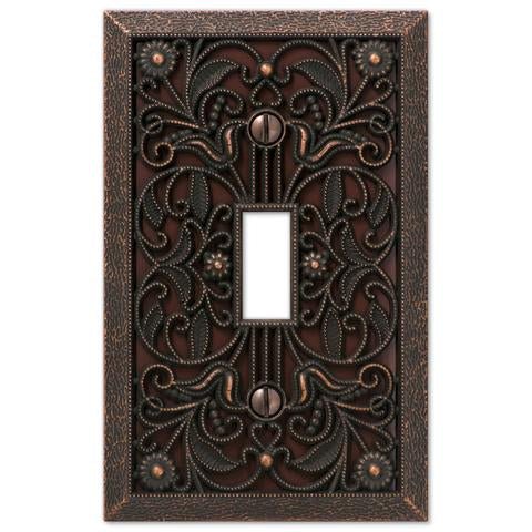 Filigree Aged Bronze Cast