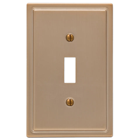 Moderne Brushed Bronze Steel