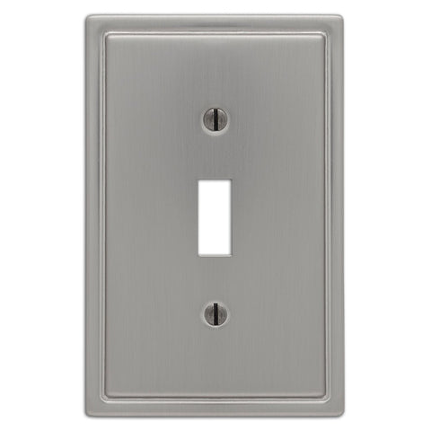 Moderne Brushed Nickel Steel