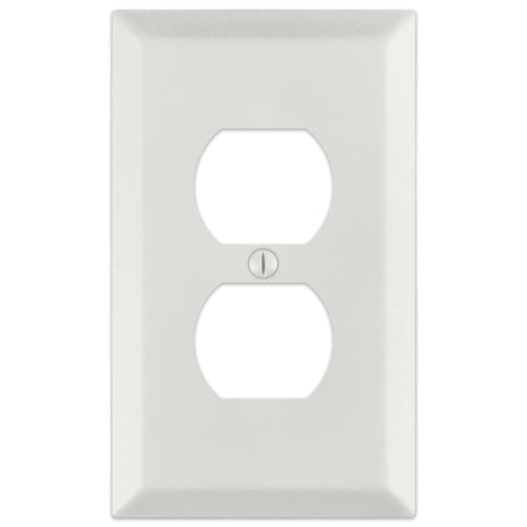 Century Warm White - 1 Duplex Wallplate