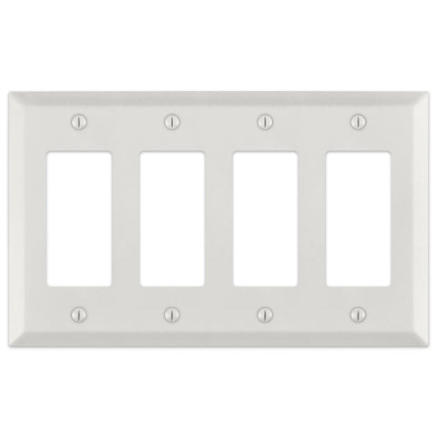 Century Warm White - 4 Rocker Wallplate