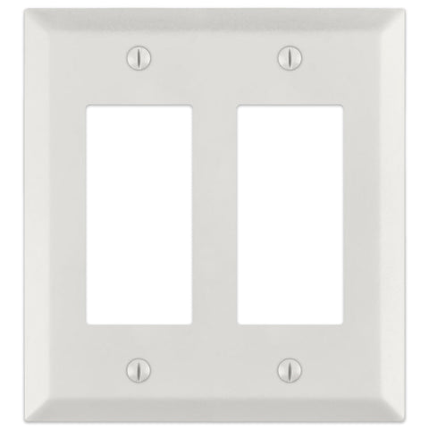 Century Warm White - 2 Rocker Wallplate