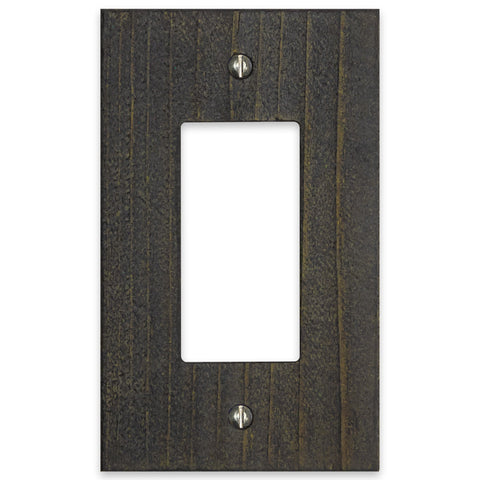 Montana Rustic Gray - 1 Rocker Wallplate