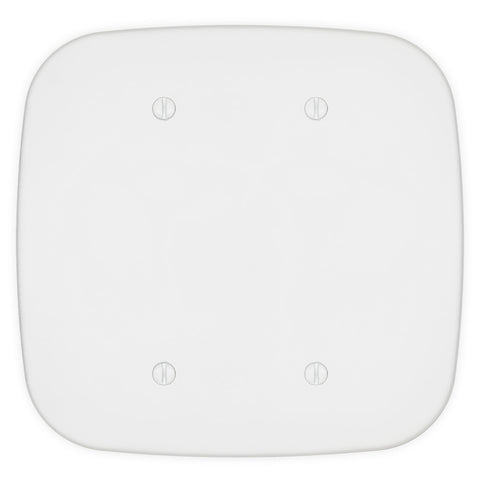 Fresno Matte White - 2 Blank Wallplate