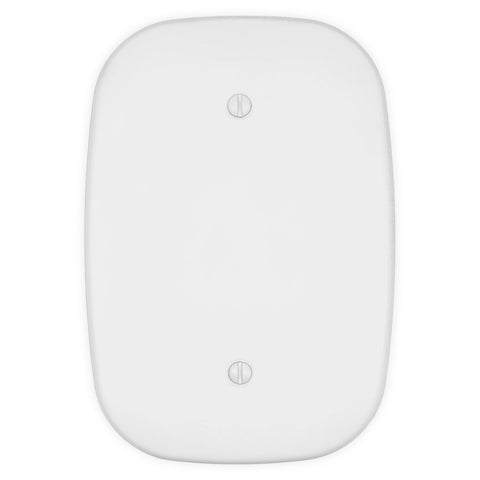 Fresno Matte White - 1 Blank Wallplate