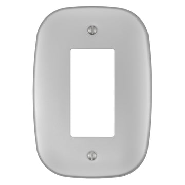 Fresno Satin Nickel - 1 Rocker Wallplate