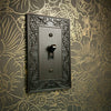 English Garden Aged Bronze Cast - 4 Rocker Wallplate
