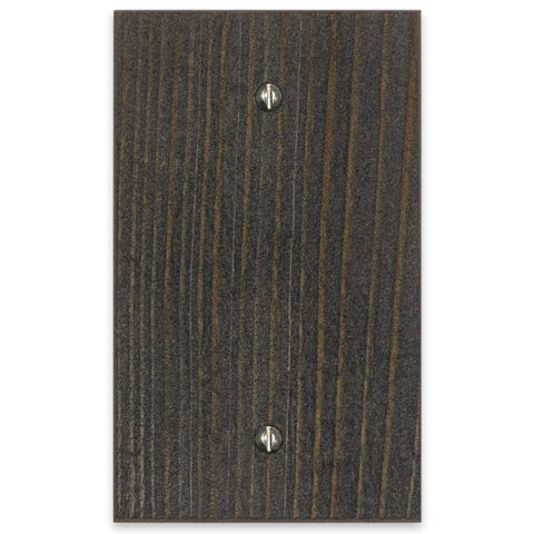 Montana Rustic Gray - 1 Blank Wallplate