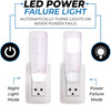 Power Failure LED Flashlight/Night Light - Wallplate Warehouse NL - PWFL 070686771198 Night Lights