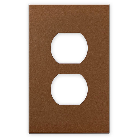 Screwless Copper - 1 Duplex Wallplate