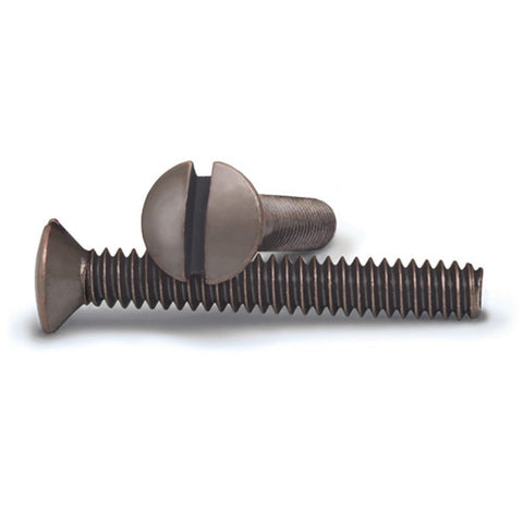 Aged Bronze 1 Inch Wallplate Screws - 10 Pack - Wallplate Warehouse PSLDB 070686582503 Screws