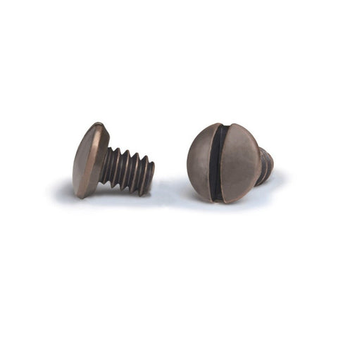 Aged Bronze 1/4 Inch Wallplate Screws - 10 Pack - Wallplate Warehouse PSSDB 070686582404 Screws