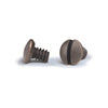 Aged Bronze 1/4 Inch Wallplate Screws - 10 Pack - Wallplate Warehouse PSSDB 070686582404 Screws