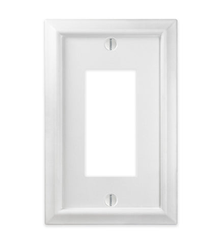 Annabelle White BMC - 1 Rocker Wallplate - Wallplate Warehouse 266RW 070686002667 1 Rocker