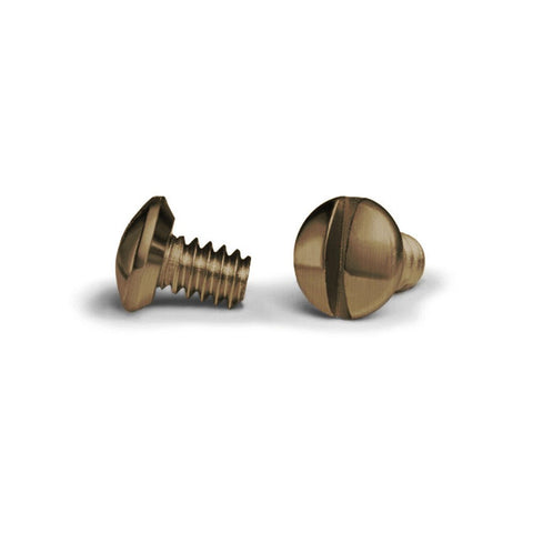 Antique Brass 1/4 Inch Wallplate Screws - 10 Pack - Wallplate Warehouse PSSAB 070686582350 Screws