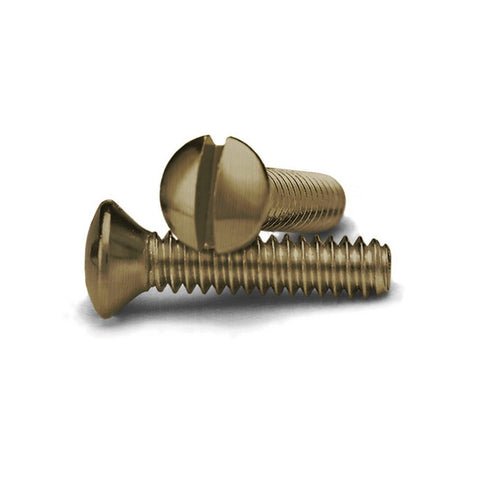 Antique Brass 3/4 Inch Wallplate Screws - 10 Pack - Wallplate Warehouse PSAB 070686393741 Screws