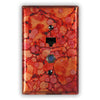 Autumn Copper - 1 Data Jack / 1 Cable Jack Wallplate - Wallplate Warehouse AUTMCOP1DJ1CJ 819332020477