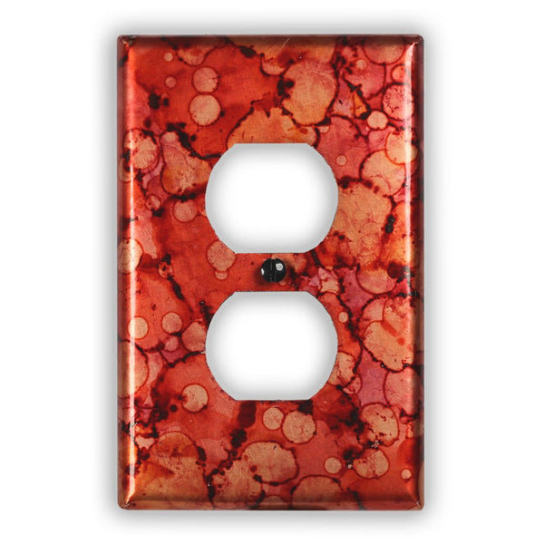 Autumn Copper - 1 Duplex Wallplate - Wallplate Warehouse AUTMCOP1D 819332020392 1 Duplex