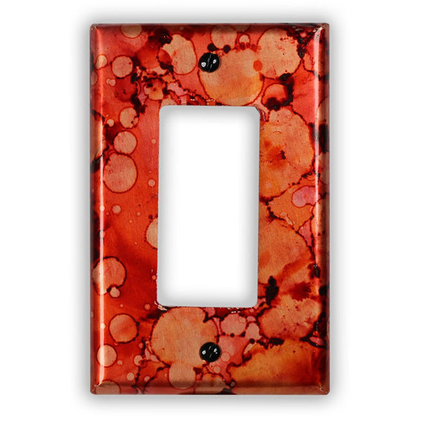Autumn Copper - 1 Rocker Wallplate - Wallplate Warehouse AUTMCOP1R 819332020293 1 Rocker