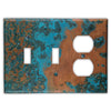 Azul Copper - 2 Toggle / 1 Duplex Wallplate - Wallplate Warehouse AZULCOP2T1D 819332020620 2 Toggle / 1 Duplex