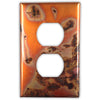 Bamboo Copper - 1 Duplex Wallplate - Wallplate Warehouse BAMBCOP1D 819332020873 1 Duplex