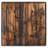 Bamboo Forest Copper - 2 Blank Wallplate - Wallplate Warehouse BAMFCOP2B 819332021146 2 Blank