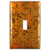 Bamboo Golden Copper - 1 Toggle Wallplate - Wallplate Warehouse BAMGCOP1T 819332021207 1 Toggle