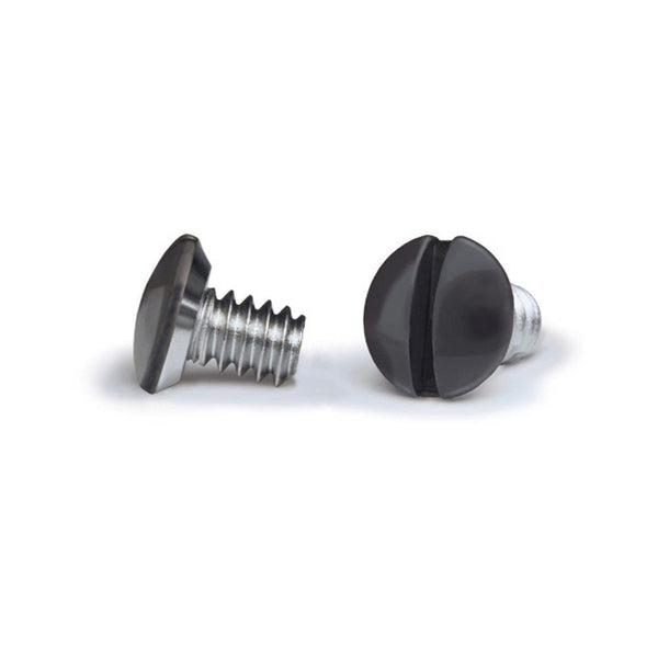 Black 1/4 Inch Wallplate Screws - 10 Pack - Wallplate Warehouse PSSBK 070686582435 Screws
