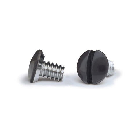 Black 1/4 Inch Wallplate Screws - 10 Pack - Wallplate Warehouse PSSBK 070686582435 Screws