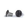 Black 1/4 Inch Wallplate Screws - 10 Pack - Wallplate Warehouse PSSBK 070686582435 Screws