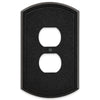 Blackwell Black Iron Cast - 1 Duplex Wallplate - Wallplate Warehouse 58DBI 070686012246 1 Duplex
