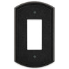 Blackwell Black Iron Cast - 1 Rocker Wallplate - Wallplate Warehouse 58RBI 070686012277 1 Rocker
