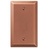 Century Brushed Copper Steel - 1 Blank Wallplate - Wallplate Warehouse 163BAC 070686578438 1 Blank