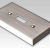 Century Brushed Nickel Steel - 5 Toggle Wallplate - Wallplate Warehouse 163T5BN 070686574584 5 Toggle