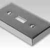 Century Polished Chrome Steel - 4 Toggle Wallplate - Wallplate Warehouse 161T4 070686555170 4 Toggle