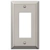 Century Polished Nickel Steel - 1 Rocker Wallplate - Wallplate Warehouse 163RPN 070686574164 1 Rocker