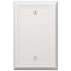 Chelsea White Steel - 1 Blank Wallplate - Wallplate Warehouse 149BW 070686582916 1 Blank
